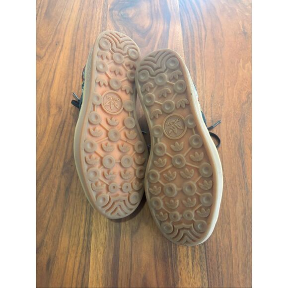 Adidas Women's Navy Gazelle Bold X Liberty Floral Lace Up Sneaker Shoes Sz 8.5 - Picture 4 of 7